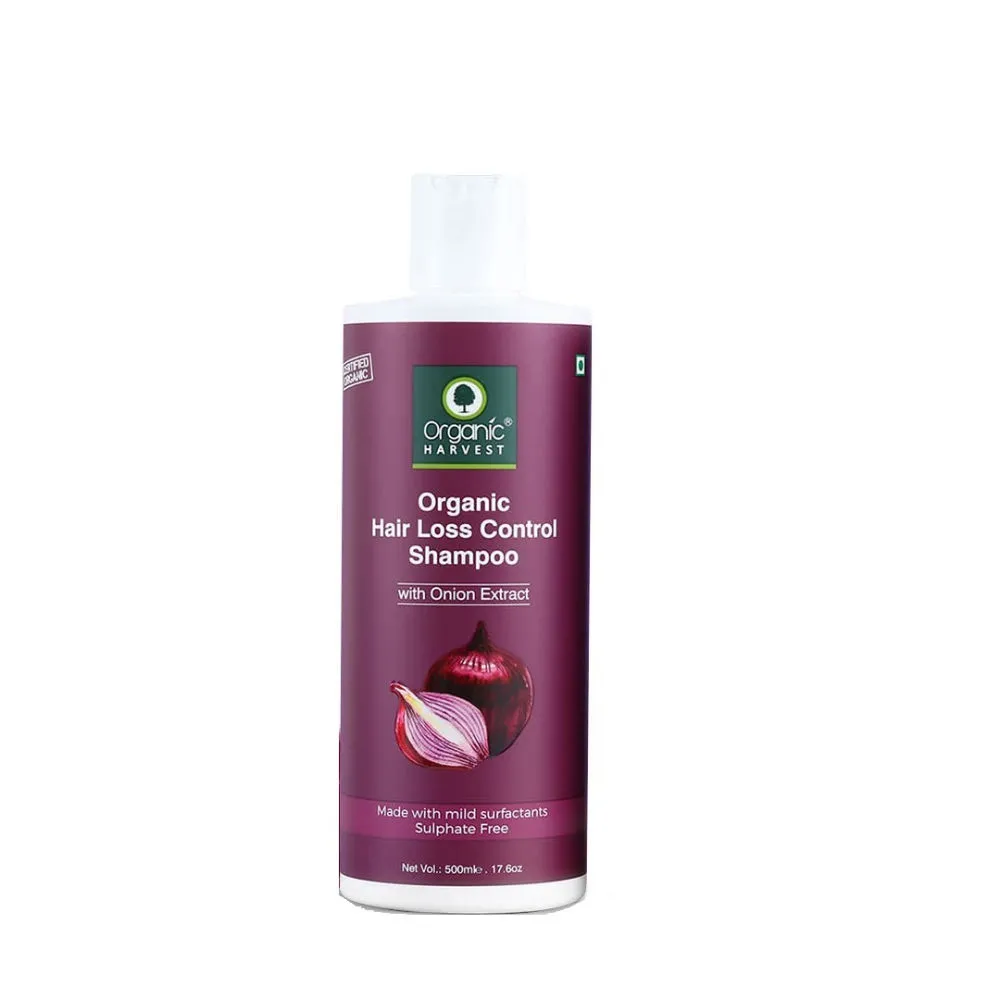 Organic Harvest Hair Loss Control Shampoo with Onion Extract