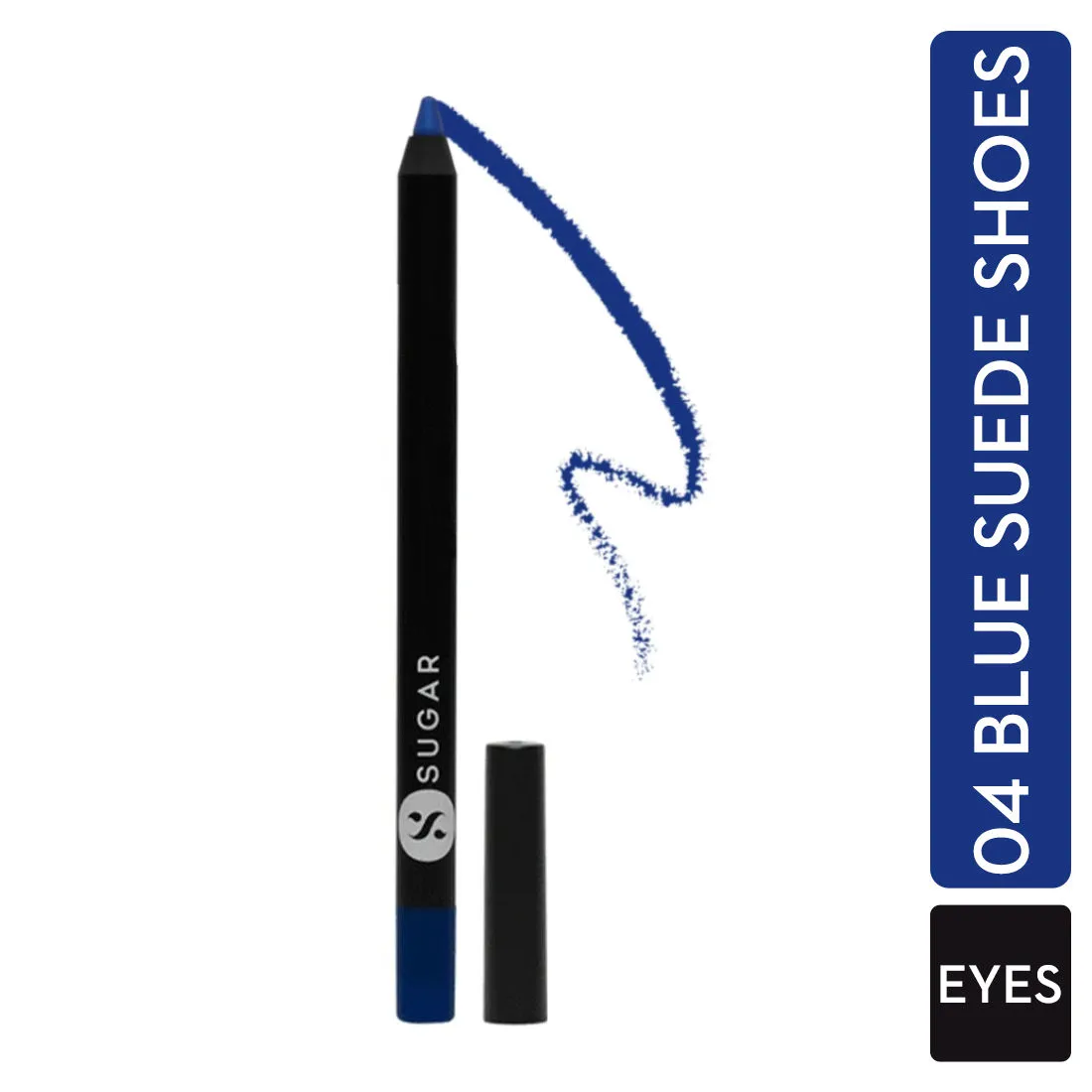 SUGAR Cosmetics Stroke Of Genius Heavy-duty Kohl - 04 Blue Suede Shoes