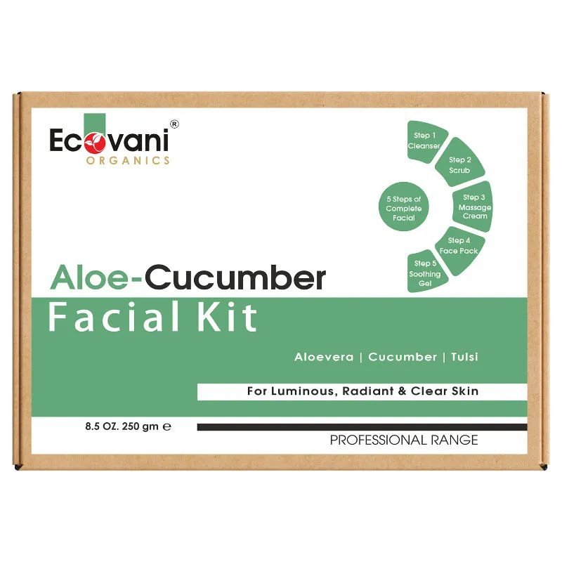 ECOVANI Aloe Vera Cucumber Facial Kit