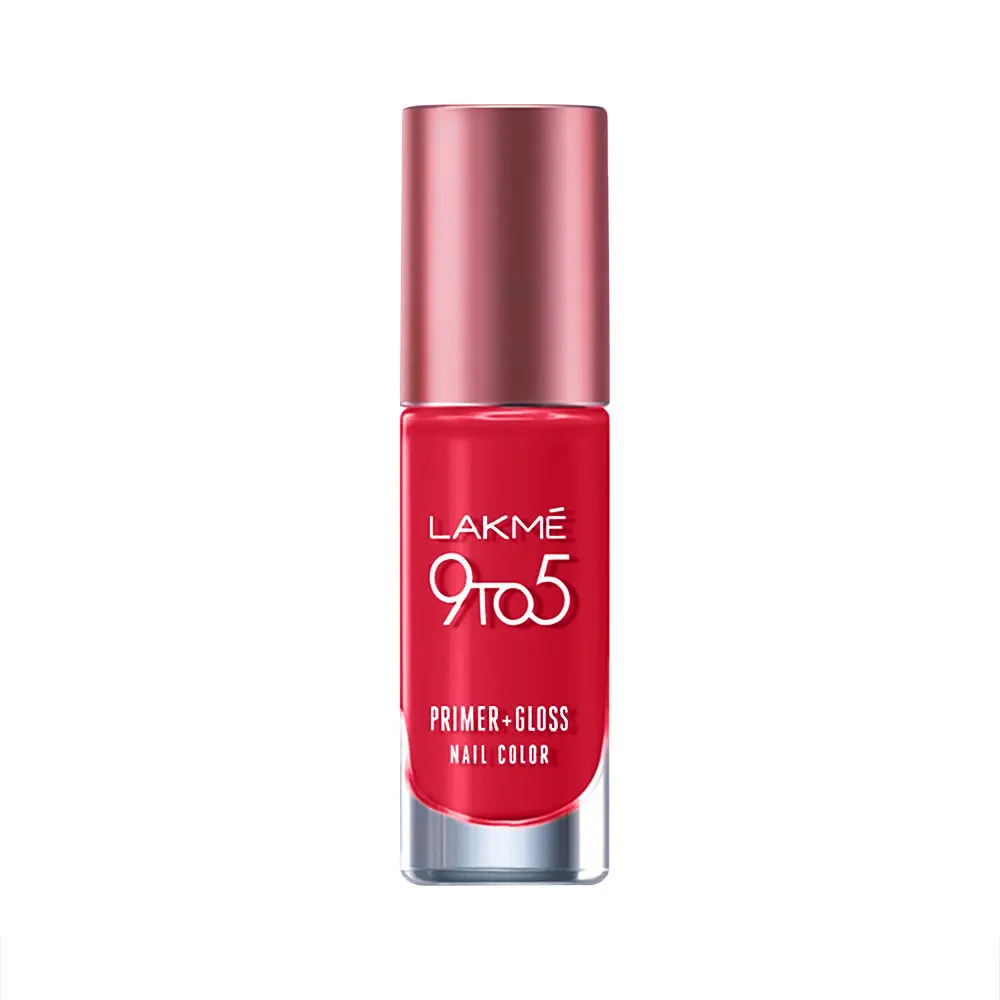 Lakme 9to5 P+G Nail Perky Pink