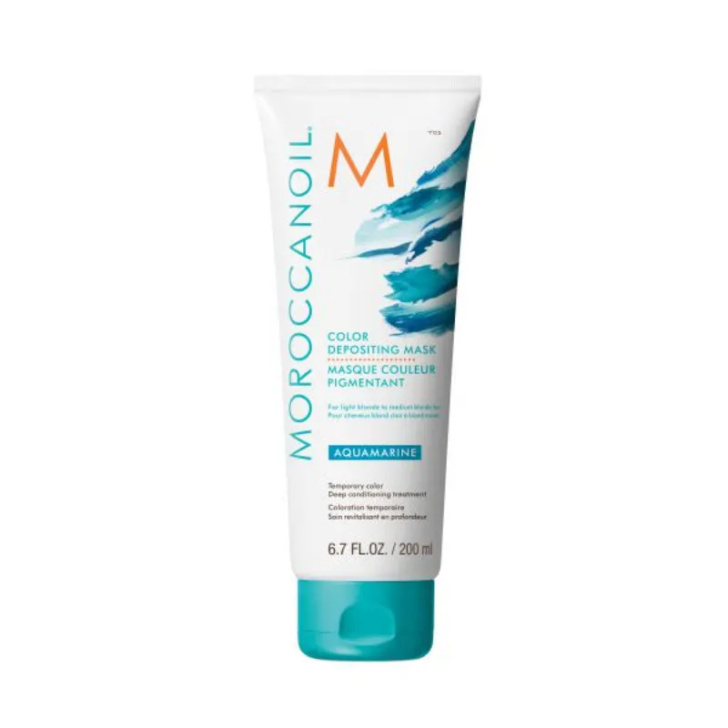 Moroccanoil-color Deposit Mask Auqamarine