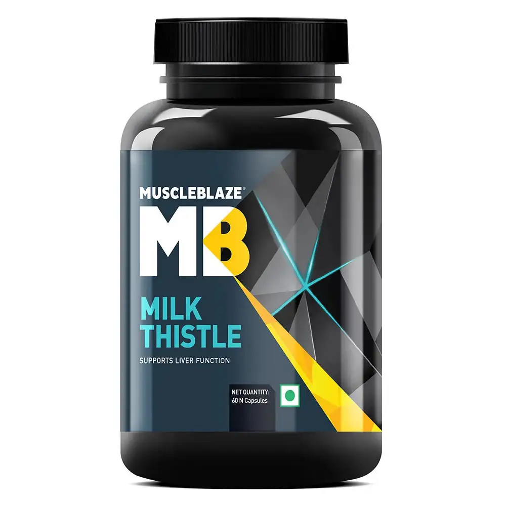 MuscleBlaze Milk Thistle OP,  60 capsules