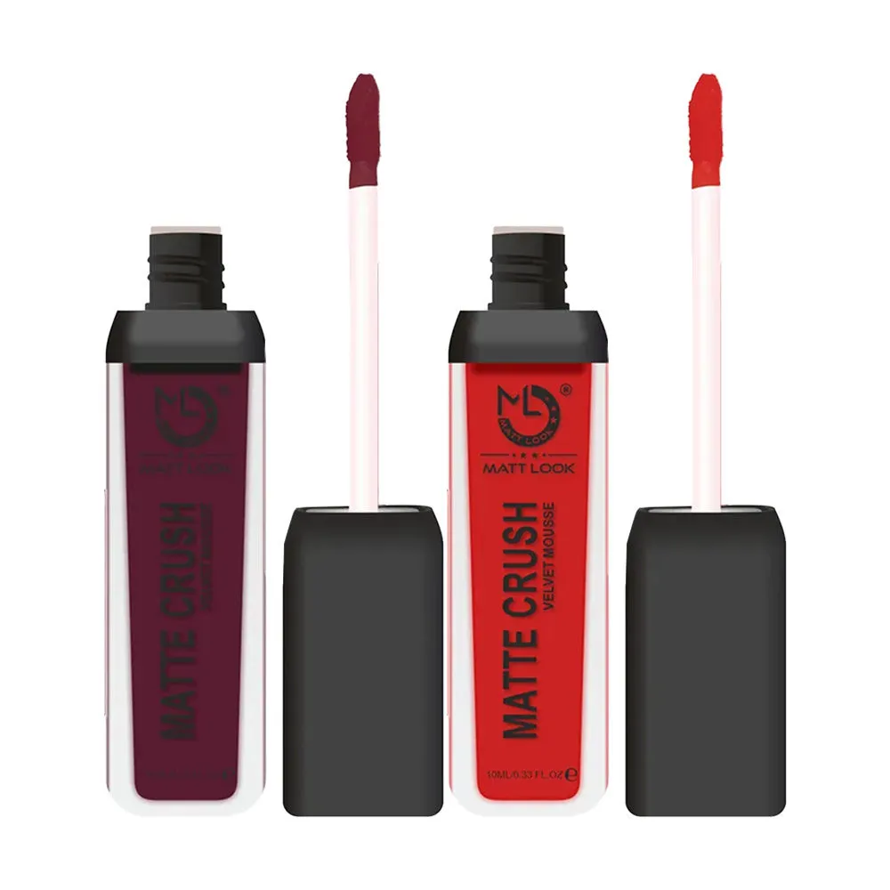 Matt look Matte Crush Velvet Mousse Lipstick Combo - 13