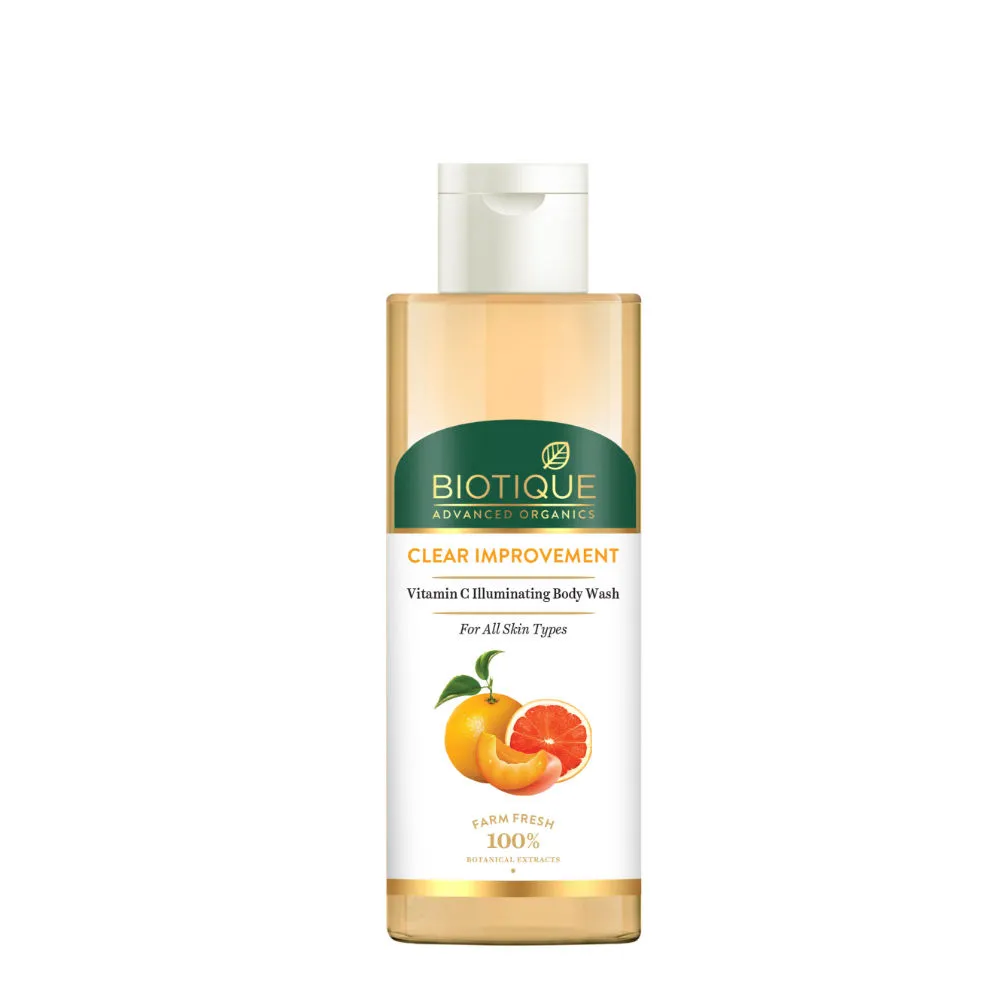 Biotique Advanced Organics Clear Improvement Vitamin C Illuminating Body Wash