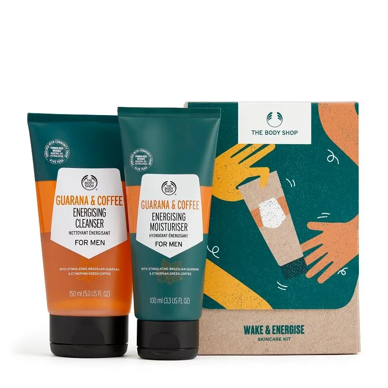 The Body Shop Wake And Energise Skincare Kit