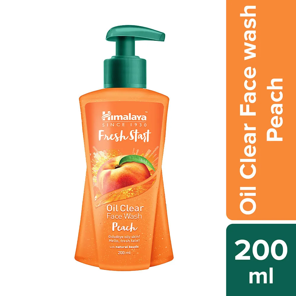 Himalaya Fresh Start Oil Clear Face Wash Peach