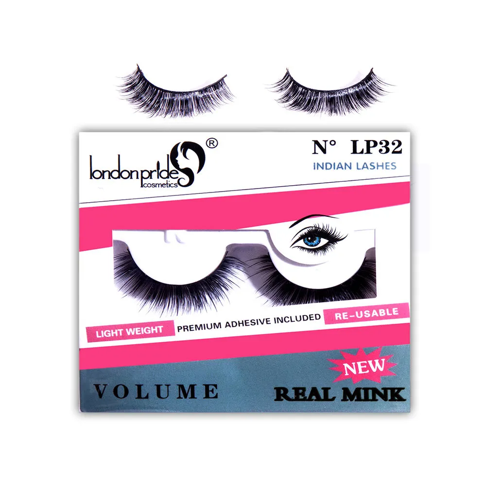 London Pride Cosmetics Prime Volume Eyelashes LP32 Indian Lashes