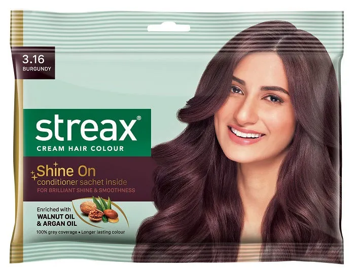 Streax Hair Colour - Burgandy 3.16