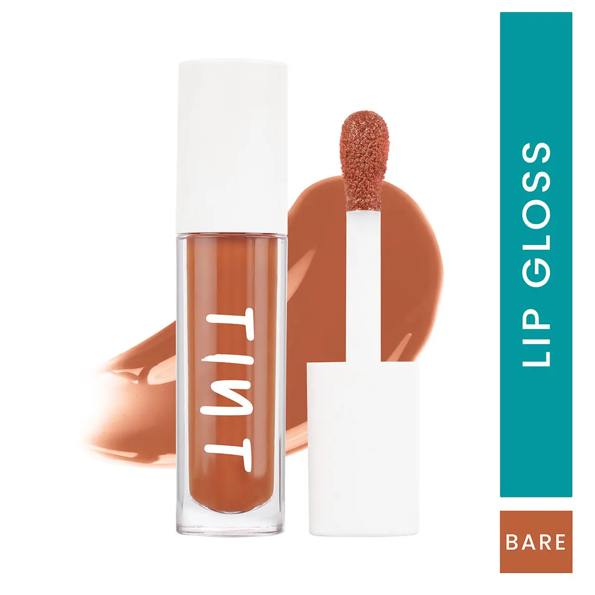 Tint Cosmetics Bare Lipgloss, Orange Rust, 5ml