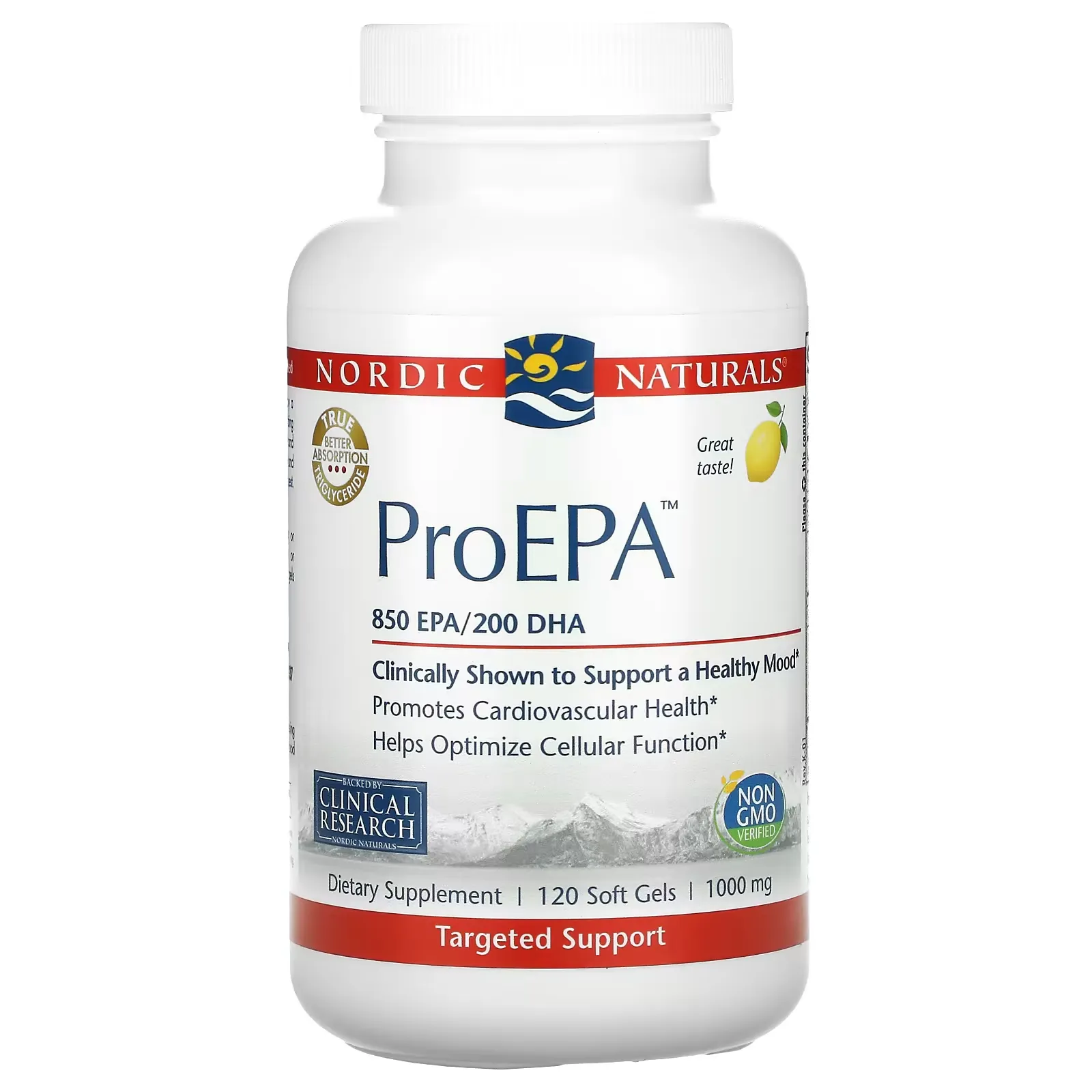 ProEPA, Lemon, 1,000 mg, 120 Softgels