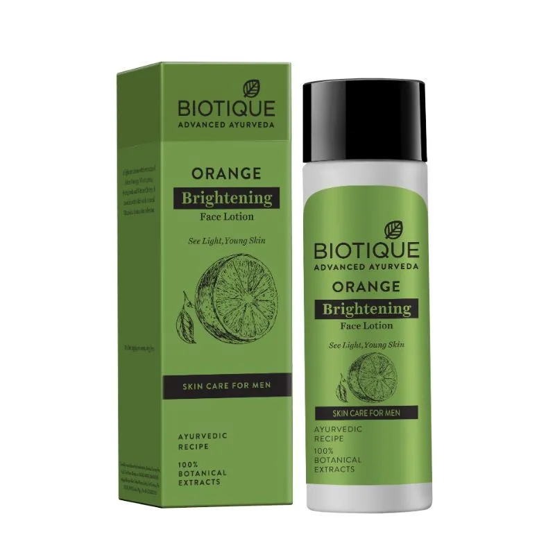 Biotique Bio Orange Whitening Face Lotion For Men