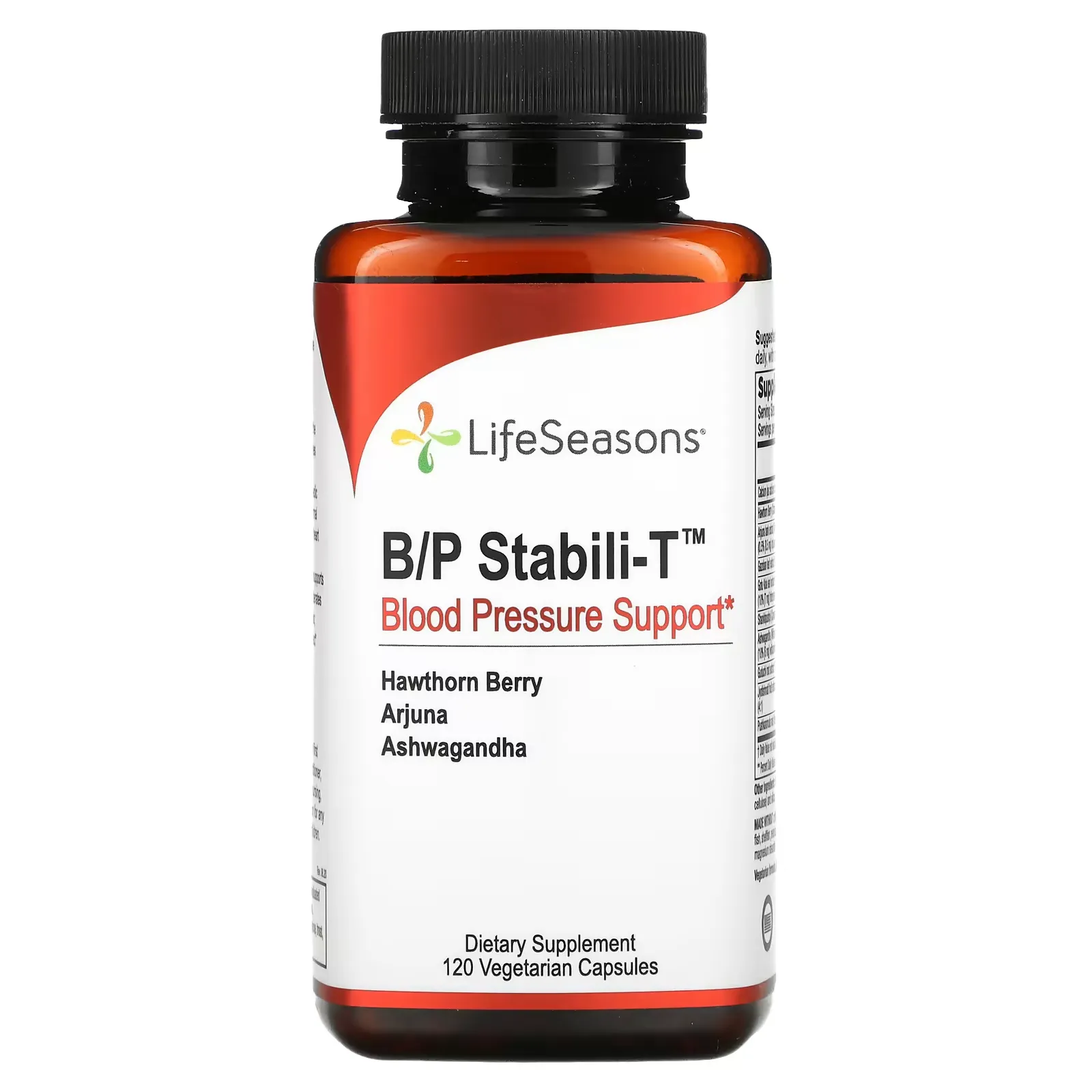 B/P Stabili-T Blood Pressure Support, 120 Vegetarian Capsules