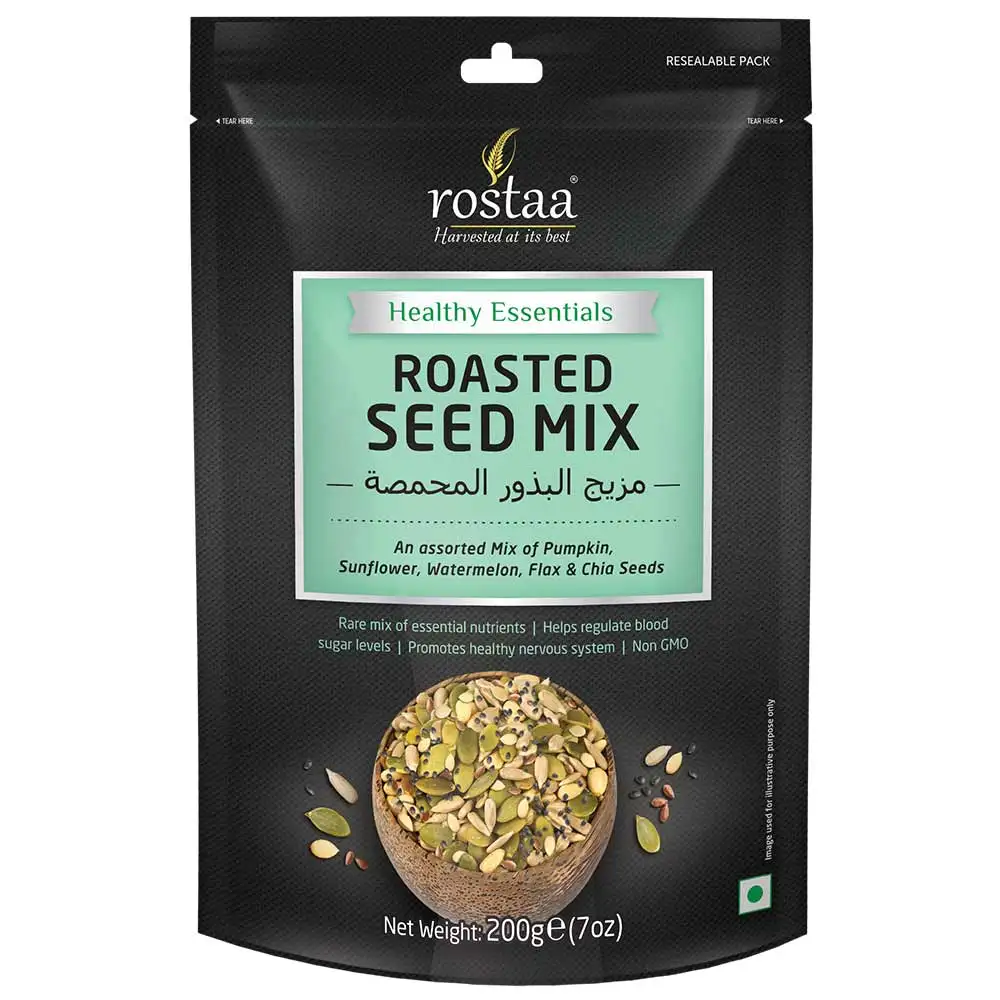 Rostaa Roasted Seed Mix,  Unflavoured  200 g