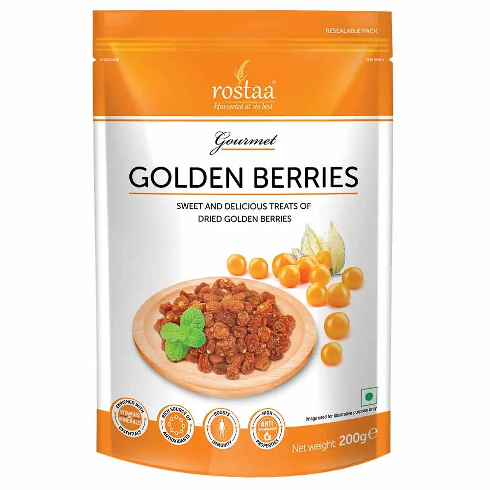 Rostaa Golden Berries,  200 g  Unflavoured