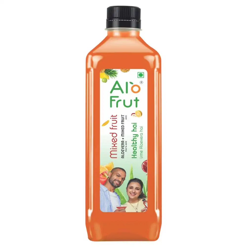 Alo Frut Mixed Fruit Aloevera Juice,  0.160 L  Mixed Fruit (Pack of 60)