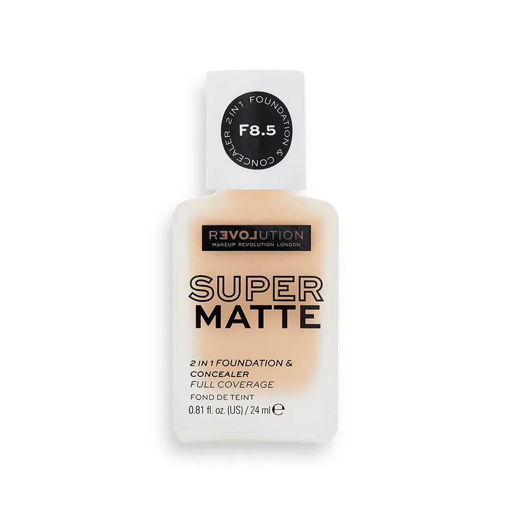 Makeup Revolution Relove Supermatte Foundation - F8-5