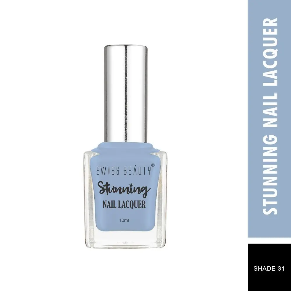 Swiss Beauty Stunning Nail Lacquer 31 Aspen Sky (10 ml)