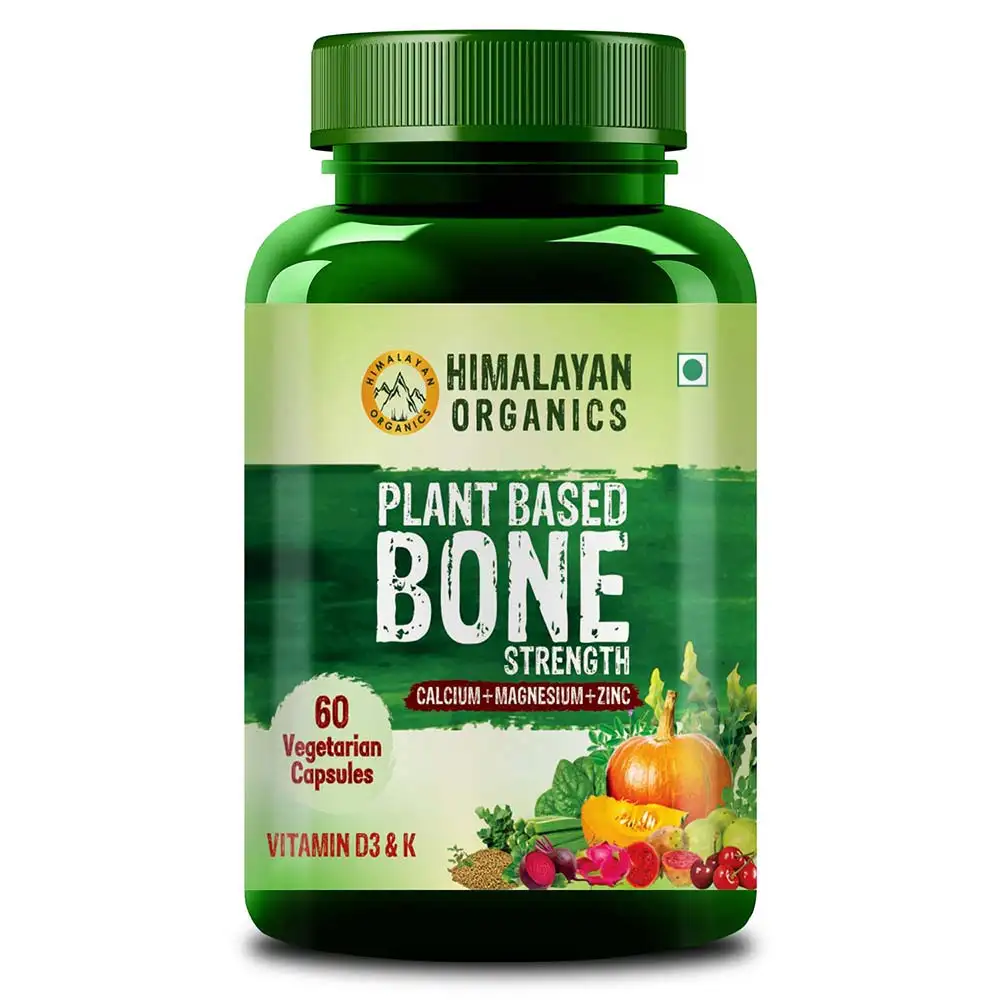 Himalayan Organics Plant Based Bone,  60 capsules  Natural