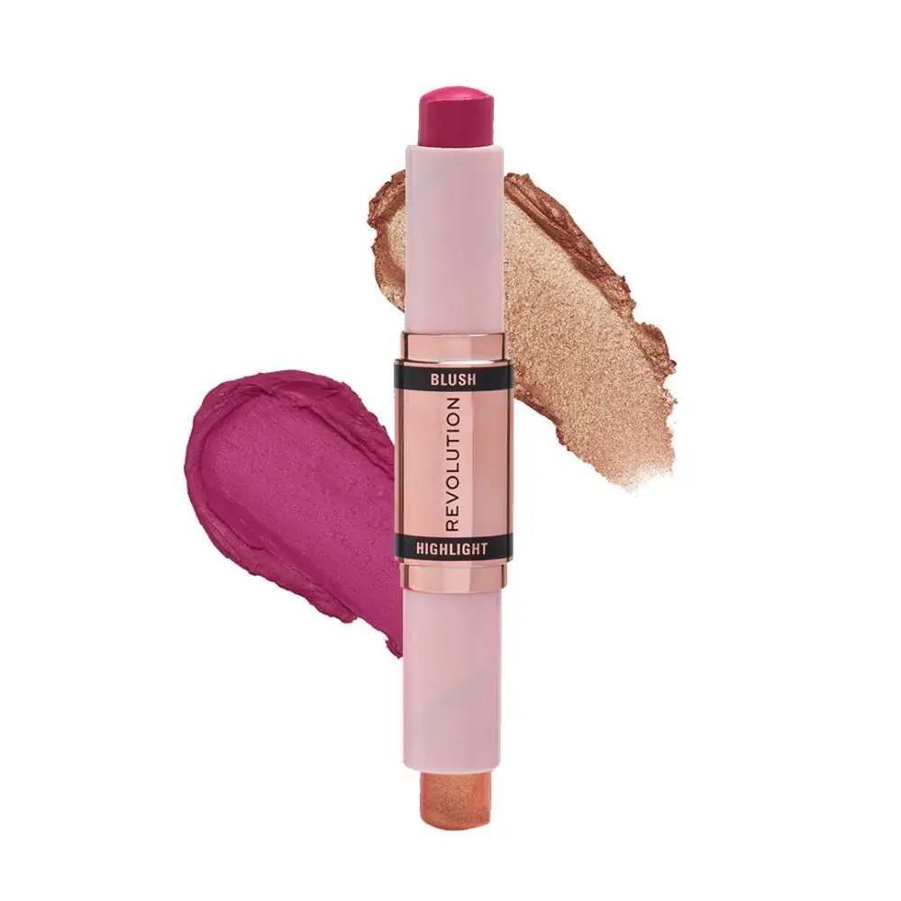 Makeup Revolution Blush & Highlight Stick Champagne Shine (8.6 g)