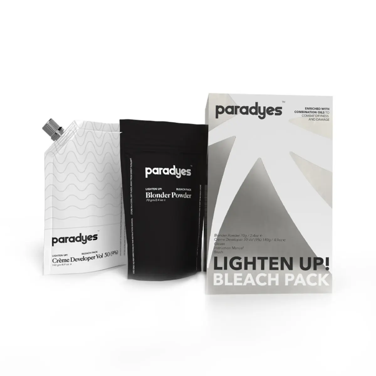 Paradyes Lighten Up! Bleach Pack 210 gm