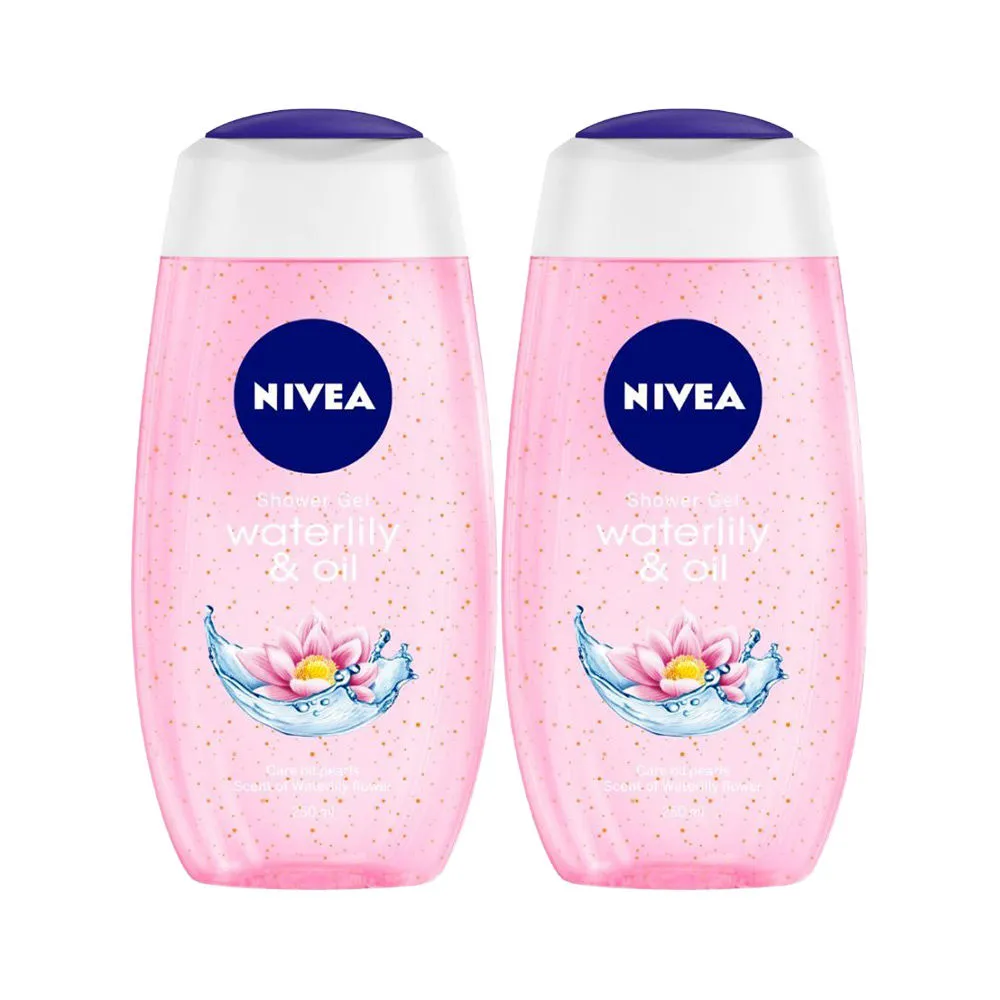 Nivea Water Lily And Oil Shower Gel Combo (Pack Of 2)