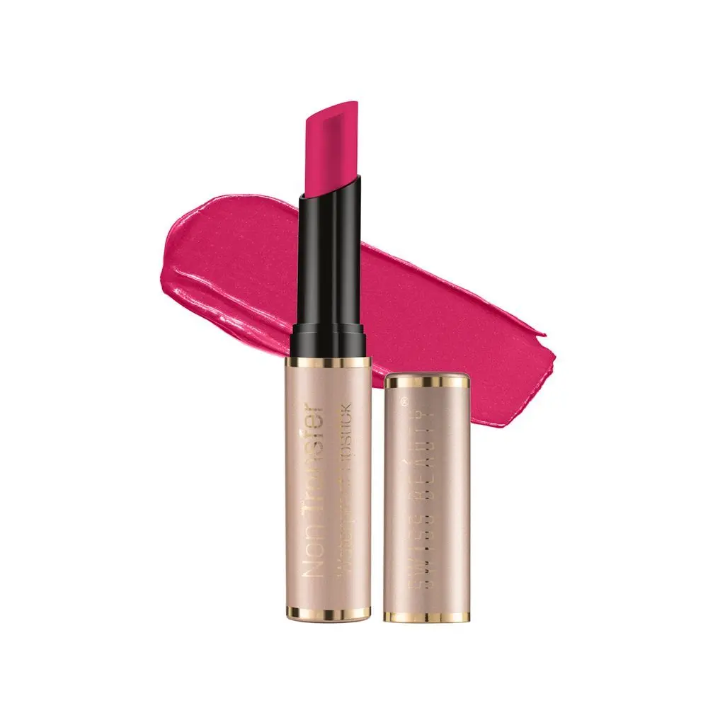 Swiss Beauty Non Trasfer Lipstick - Loud-Pink (3 g)