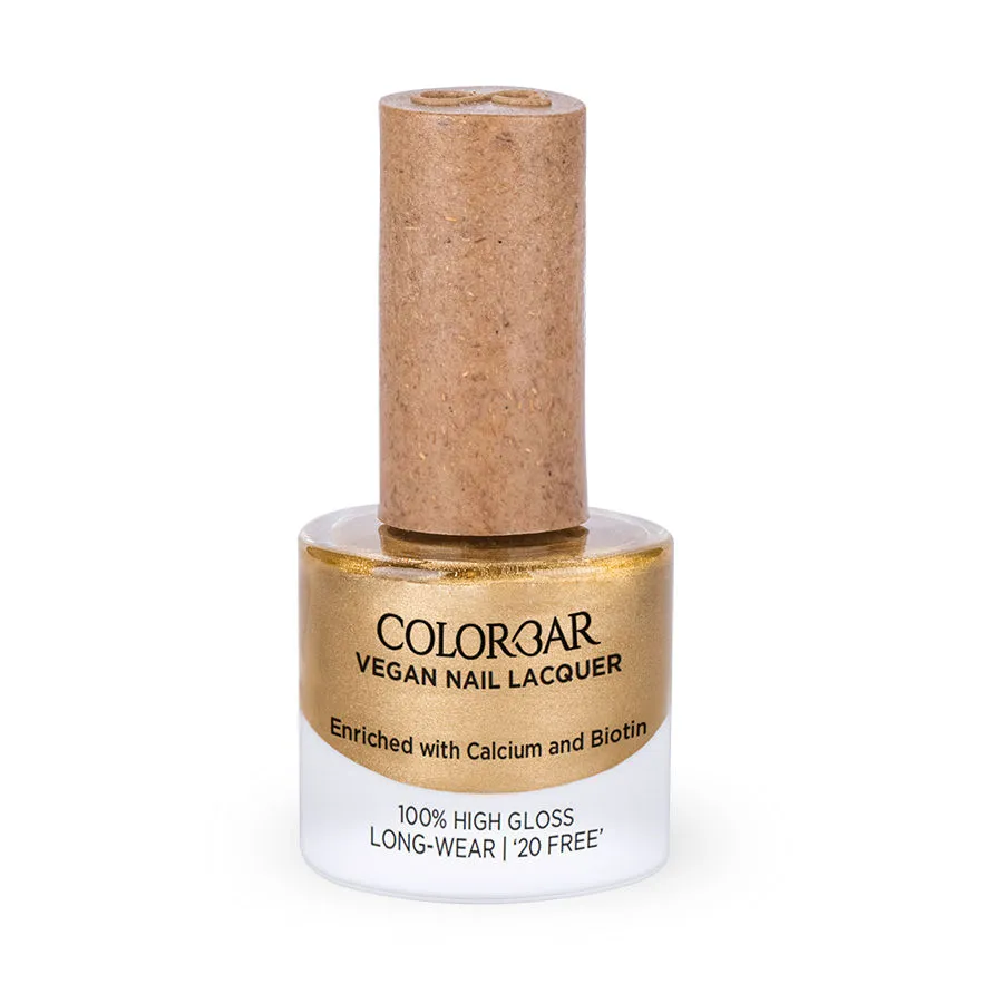 Colorbar Vegan Nail Lacquer - Gold Drama