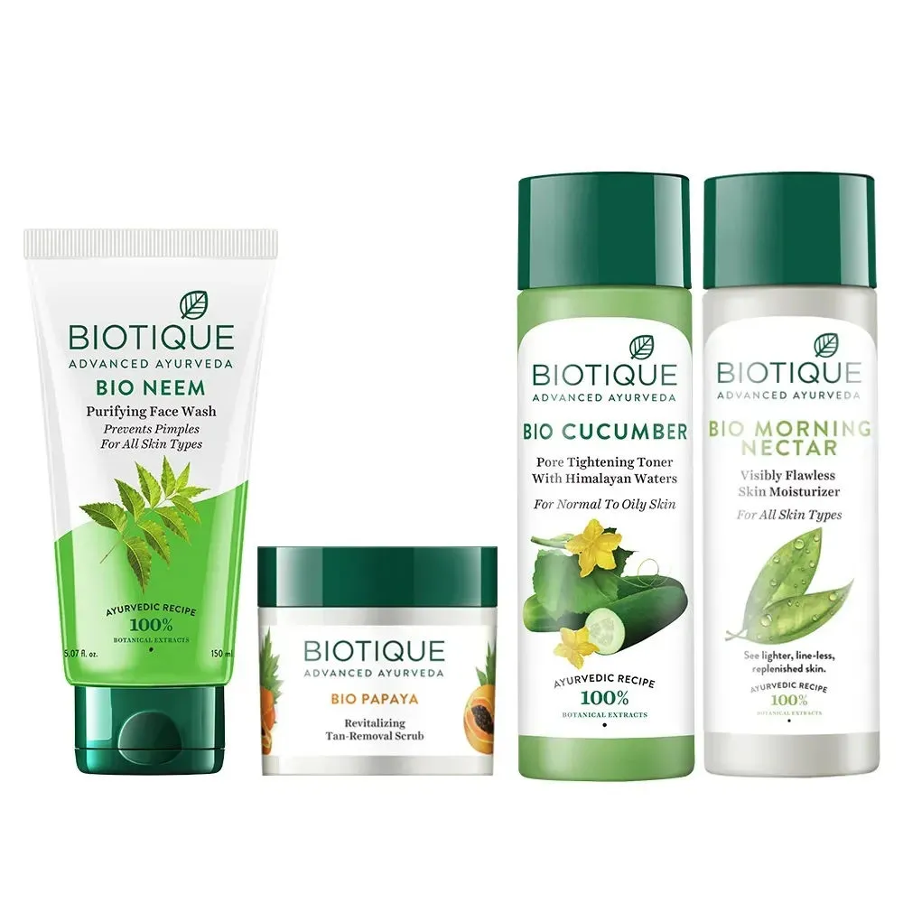 Biotique Skincare Daily Routine Combo