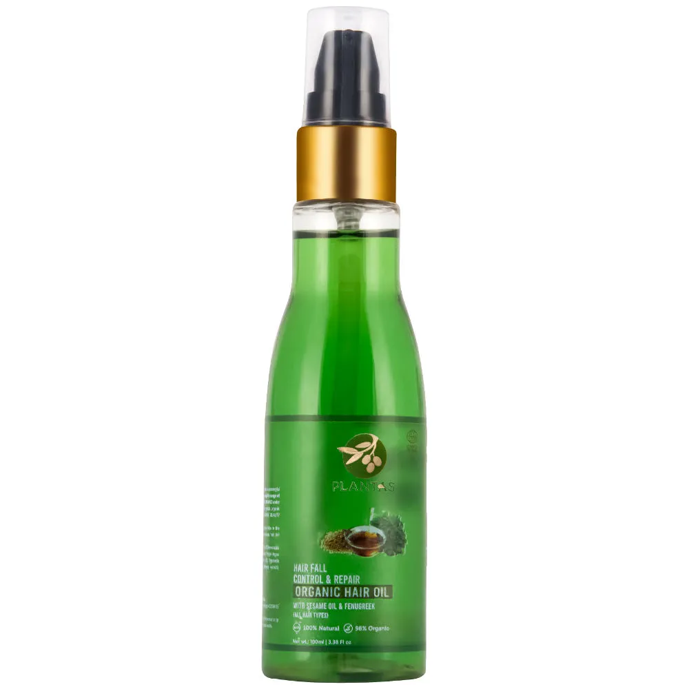 PLANTAS Hair Fall Control & Repair Organic Hair Oil