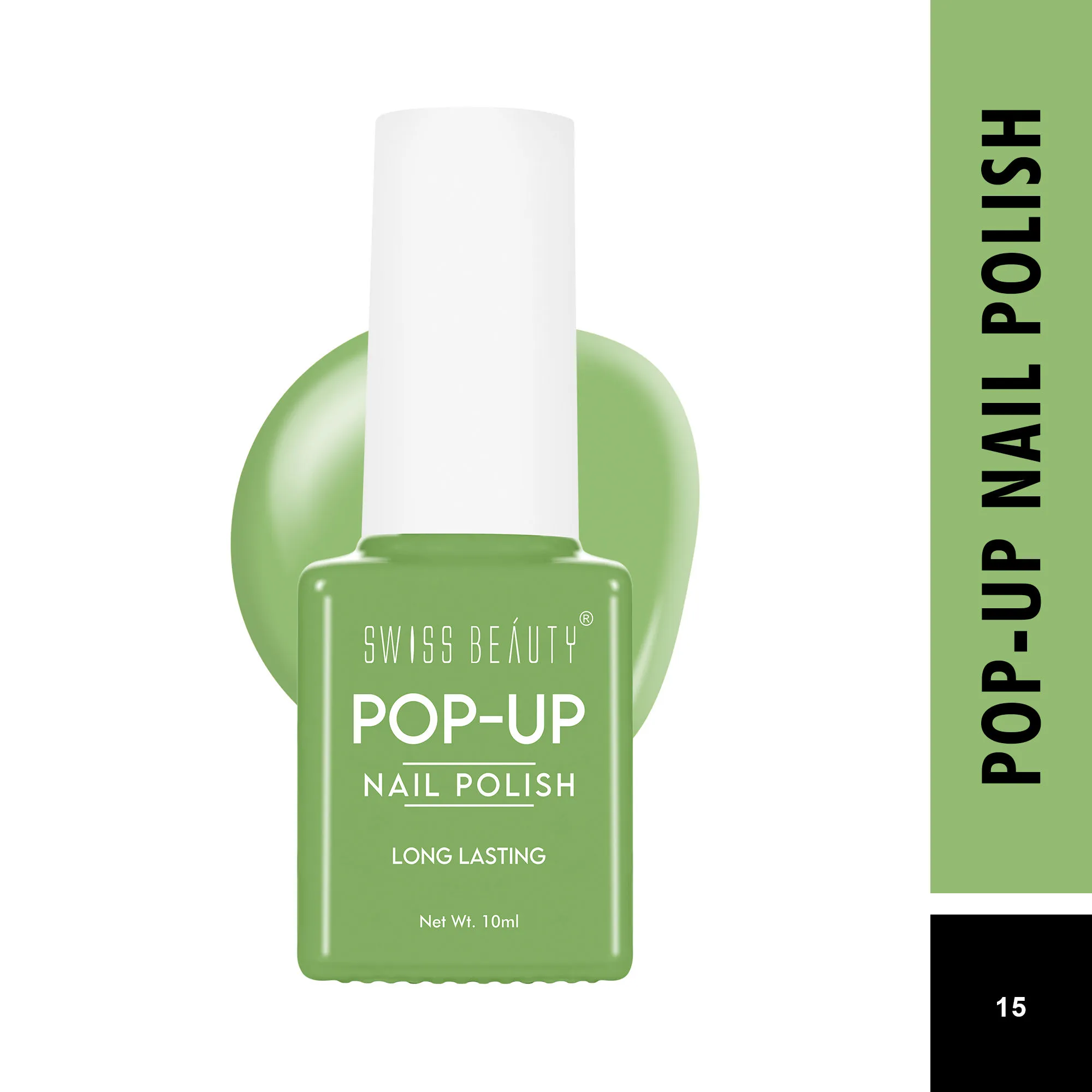 Swiss Beauty Pop UP Nail Polish - Shade-15