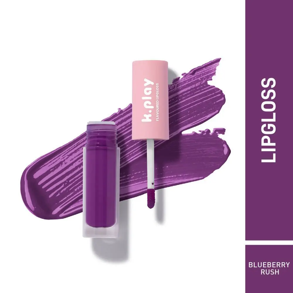 MyGlamm K.Play Flavoured Lipgloss-Blueberry Rush-4.5ml