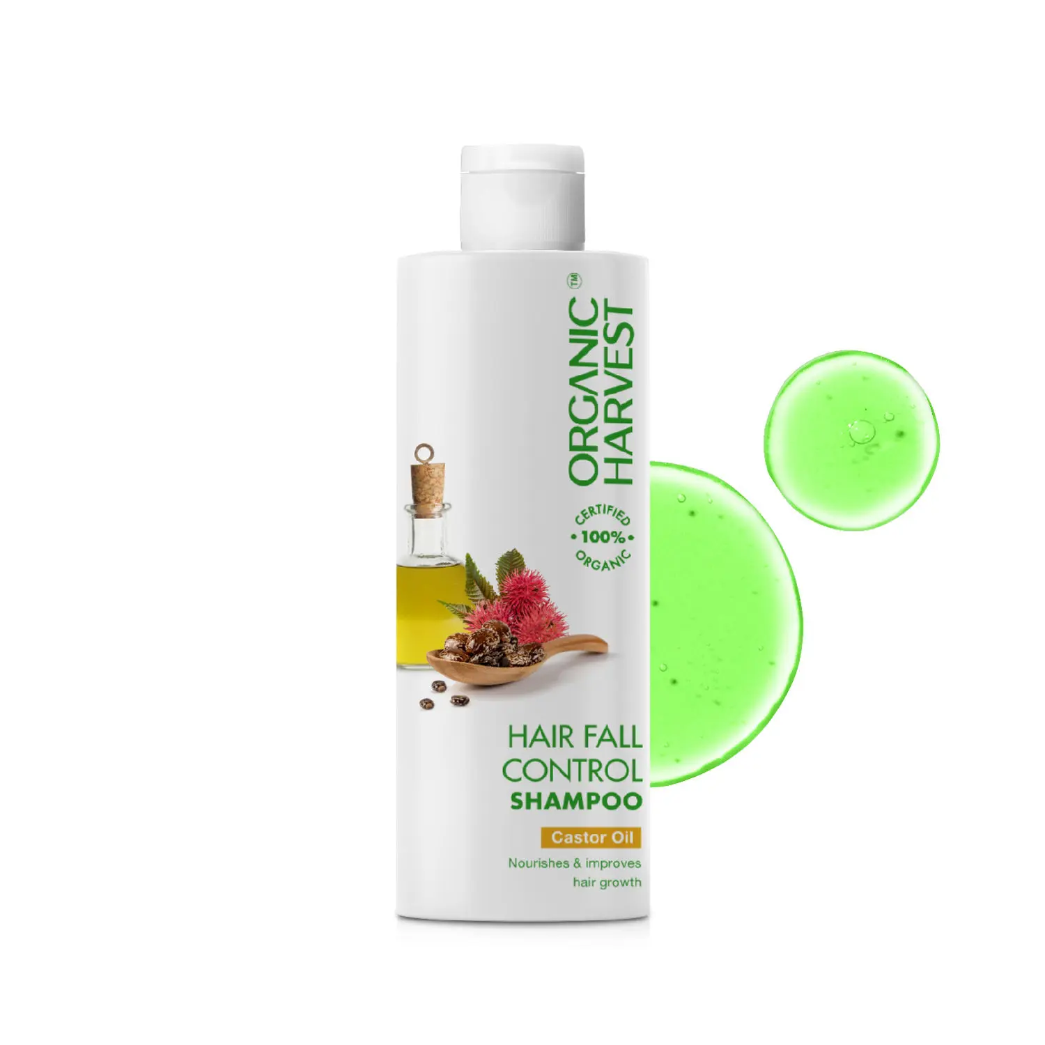 Organic Harvest Hairfall Control Shampoo, (500 g)