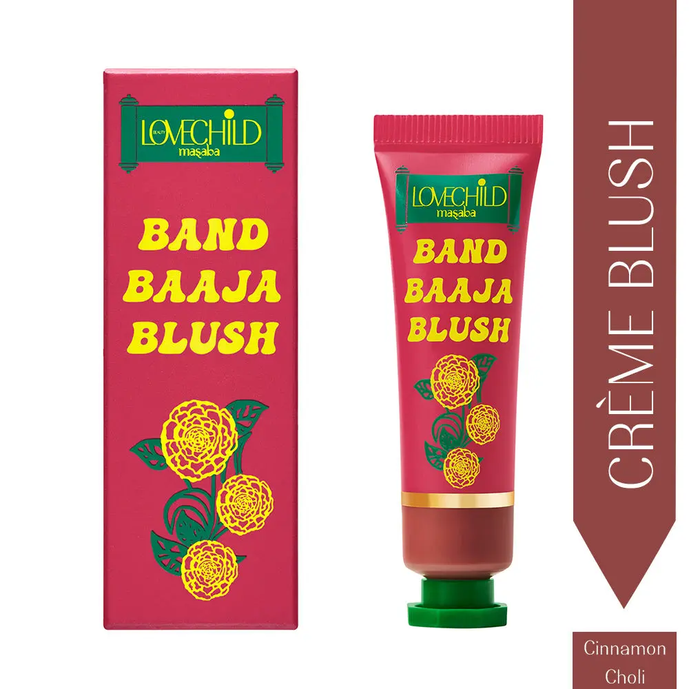 LoveChild Masaba - Band Baaja Blush - 04 Cinnamon Choli (Rustic Orange)