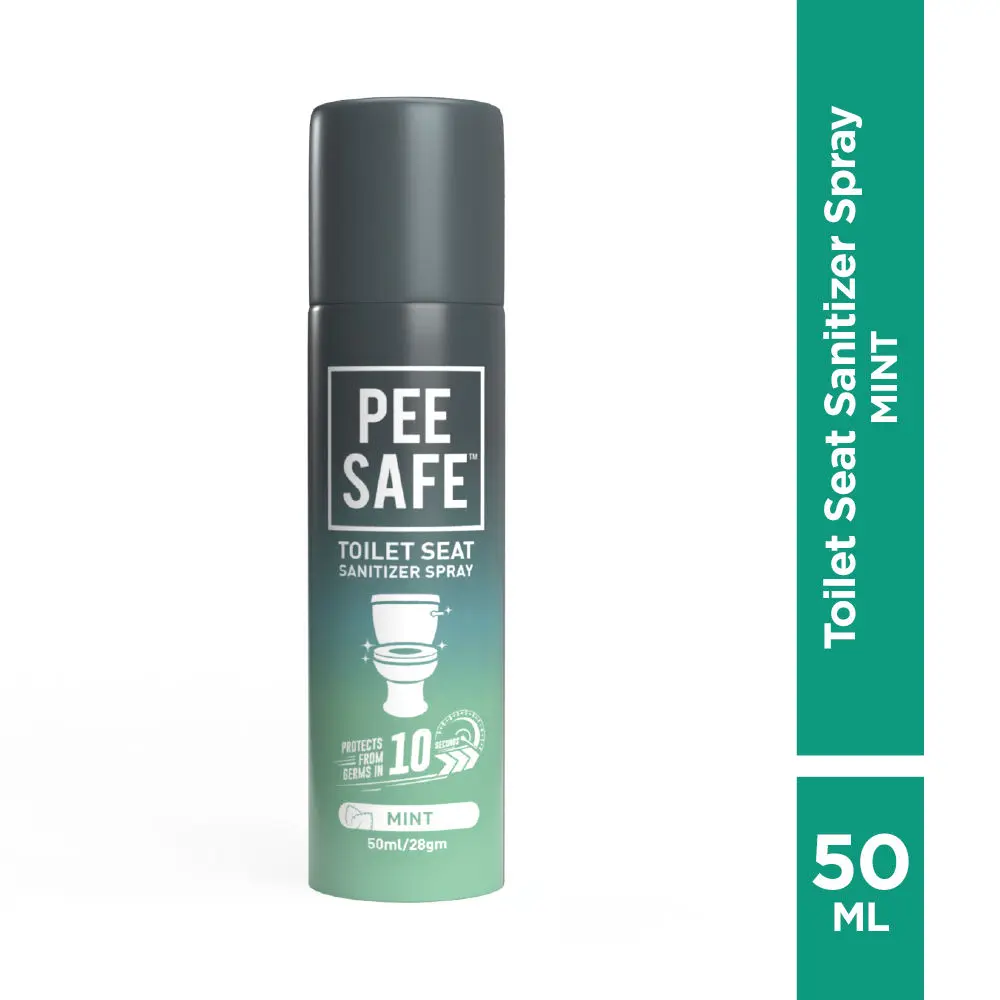 Pee Safe Toilet Seat Sanitizer Spray Mint (50 ml)