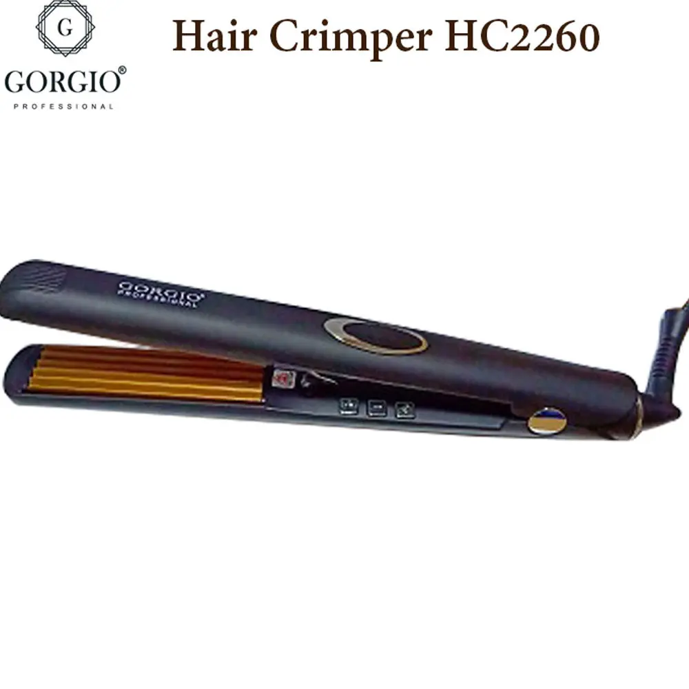 Gorgio Professional High Performance Hair Crimper - HC2260 - Colour May vary