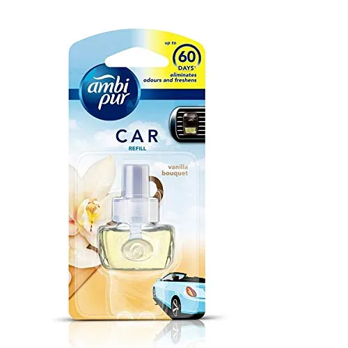 Ambi Pur Vanilla Bouquet Car Air Freshener Refill