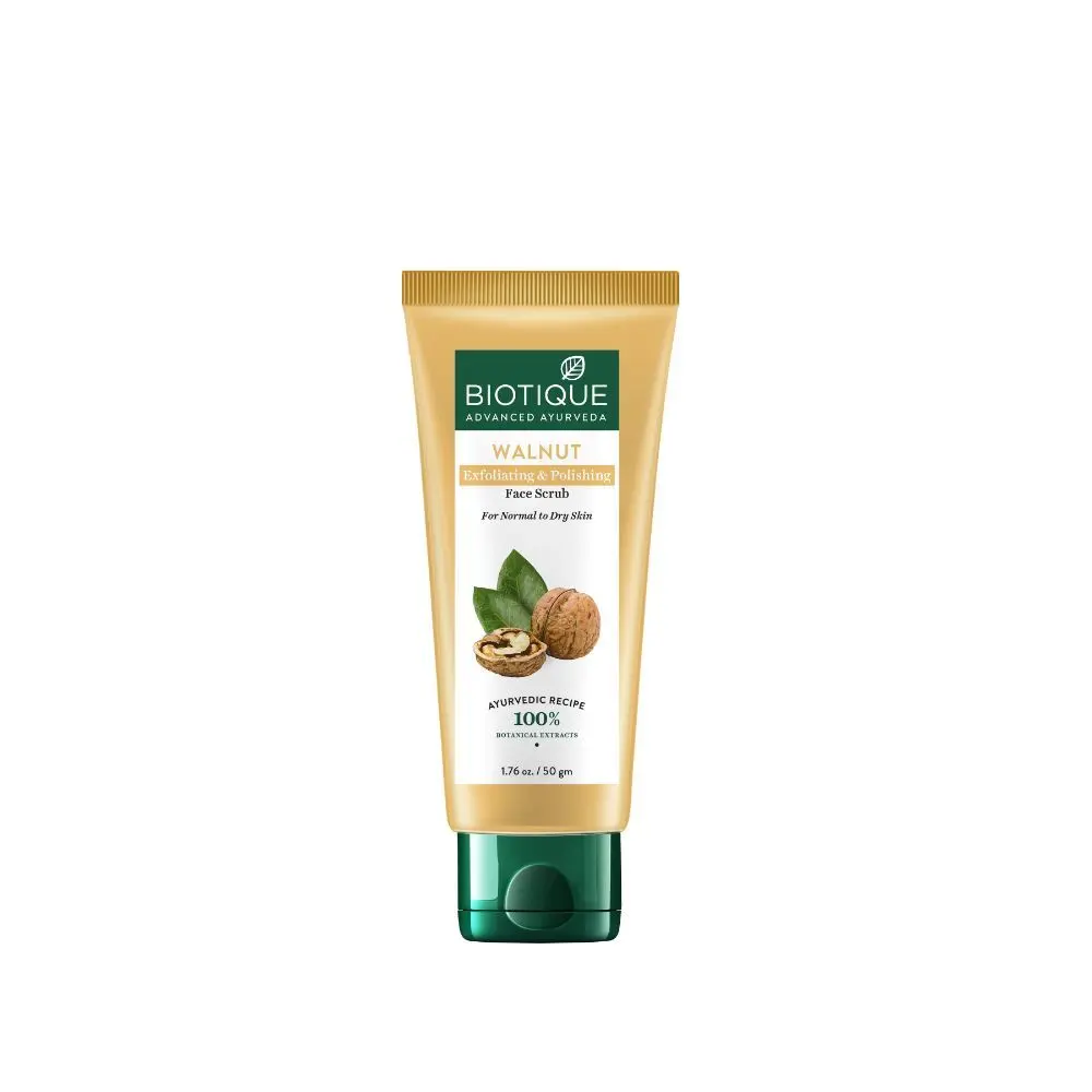 Biotique Walnut Exfoliating & Polishing Face Scrub (50 g)