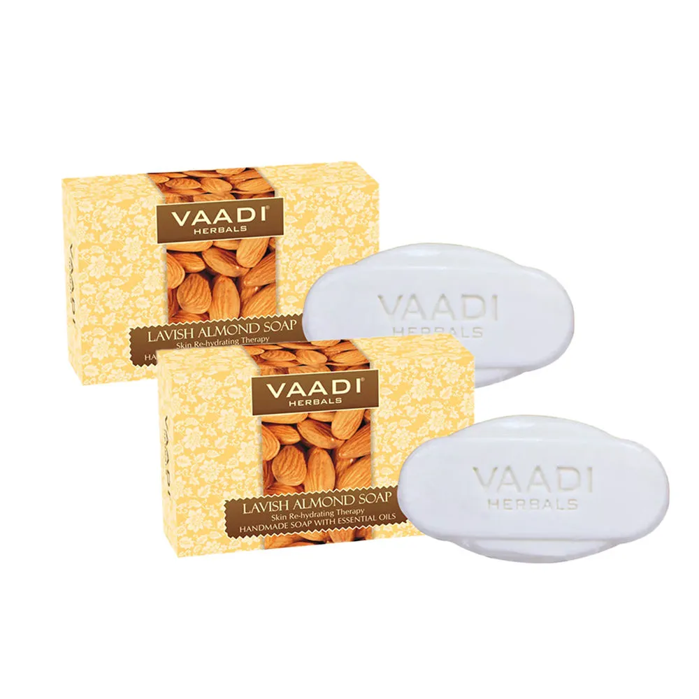 Vaadi Herbals Lavish Almond Soap - Pack of 2