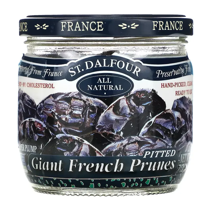 Giant French Prunes, Pitted, 7 oz (200 g)