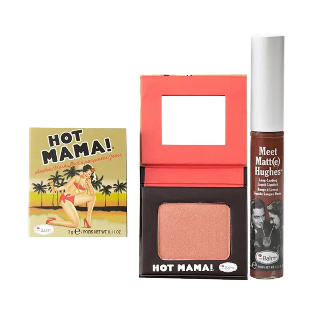 theBalm- Blush And Liquid Lipstick