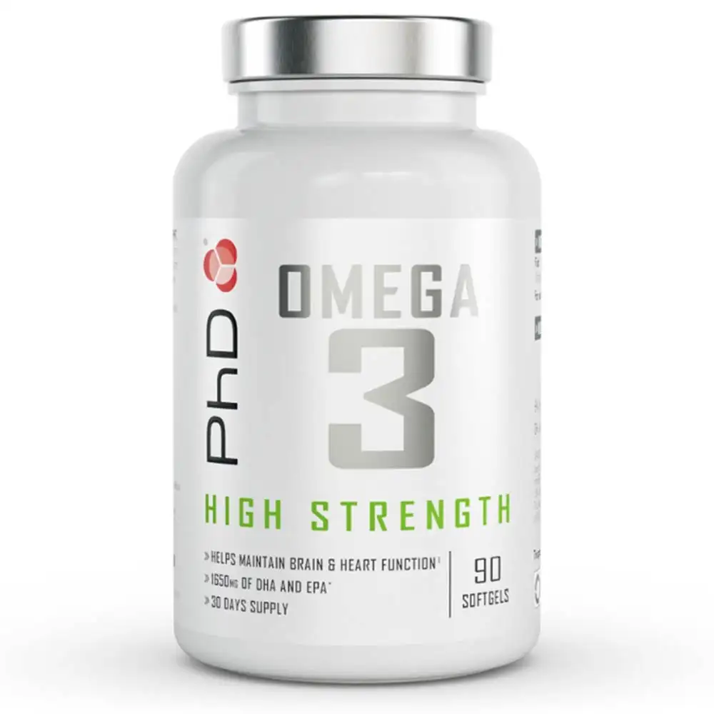 PhD Omega 3,  90 softgels