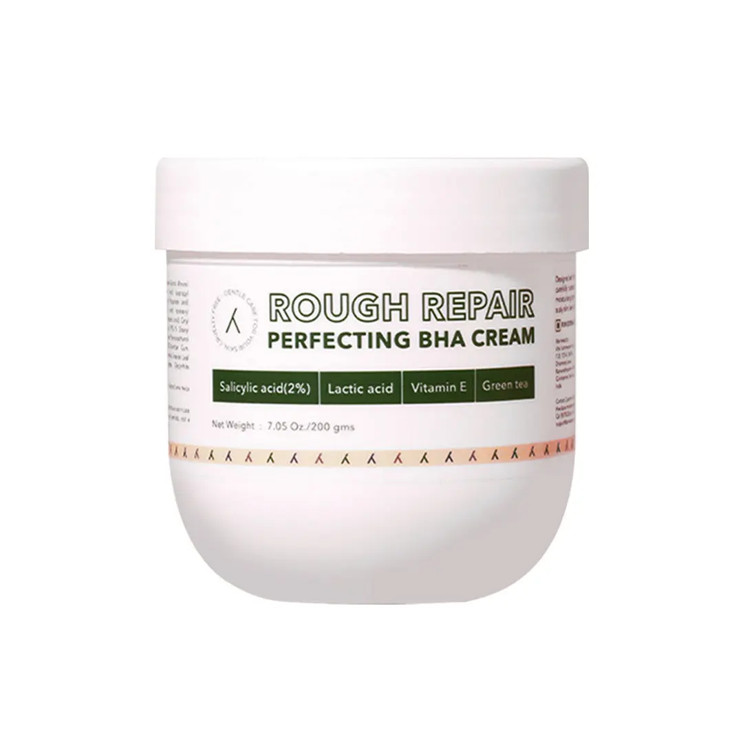 Active Topicals AHA BHA Repair Cream|For Strawberry Legs, KP, Cracked Heels|Softens Dry, Flaky Skin|Fights Acne, Fades Scars, 200gms