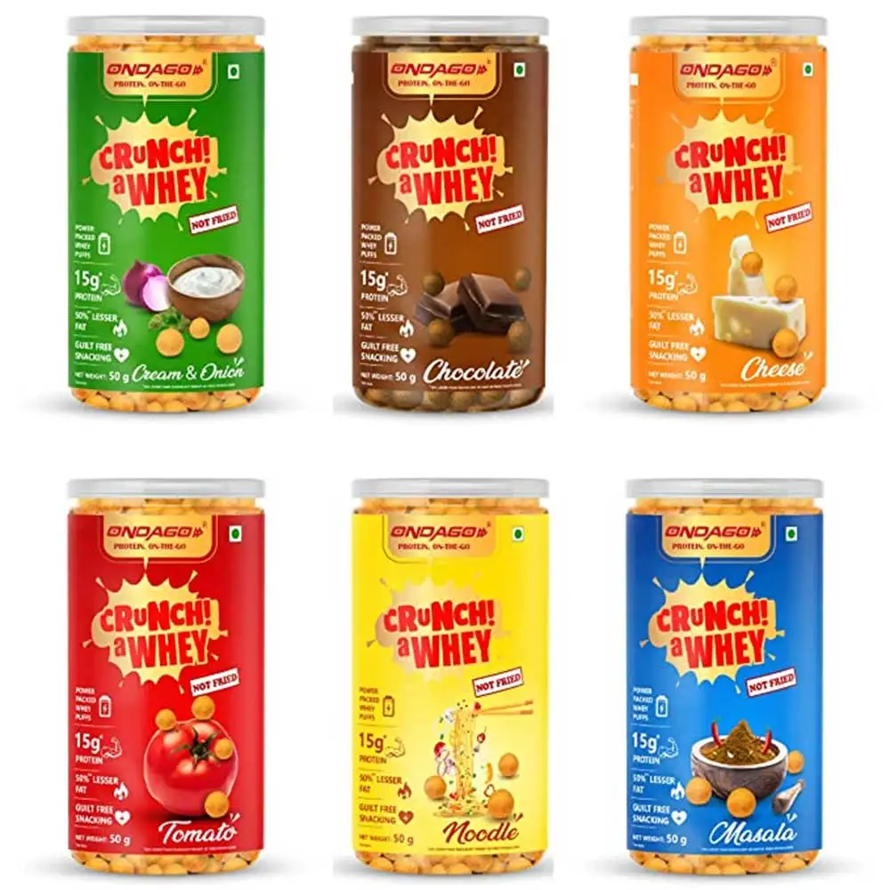 Ondago Crunch Awhey,  Assorted  6 Piece(s)/Pack