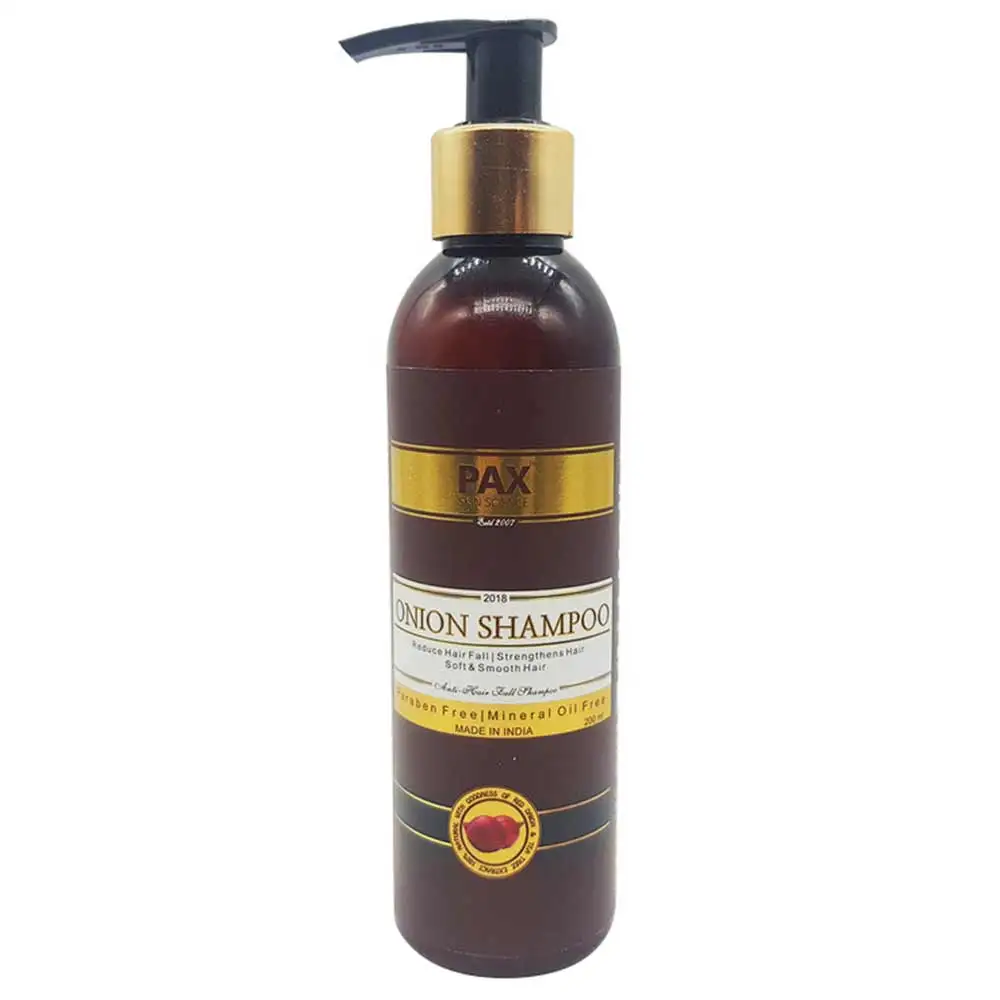 PAX Naturals Onion Shampoo,  200 ml  for All Hair Types