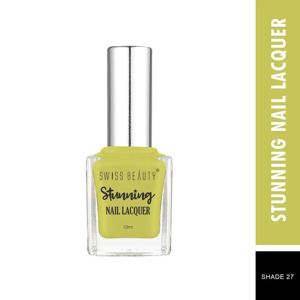 Swiss Beauty Stunning Nail Lacquer 27 Treat Lime (10 ml)