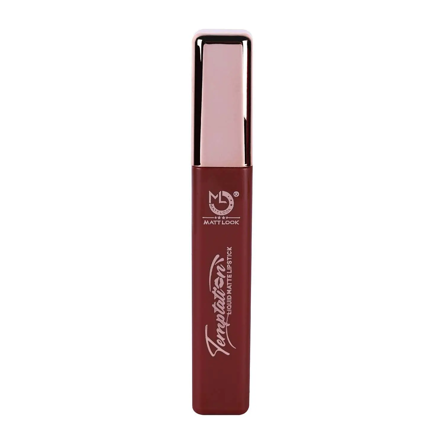 Matt look Lip Makeup Temptation Liquid Matte Lipstick, Wine (5ml)