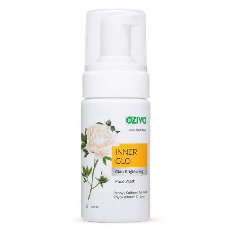 OZiva Inner Glo Skin Brightening Face Wash (with Vitamin C) for Spot Correction & Radiance