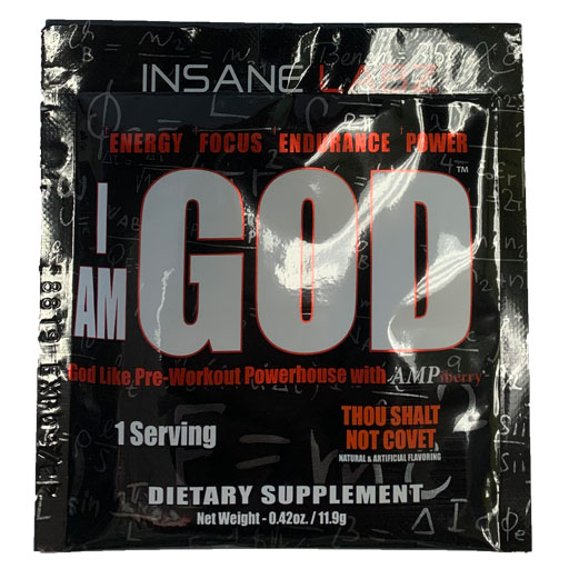 I AM GOD - Orange - Sample Packet