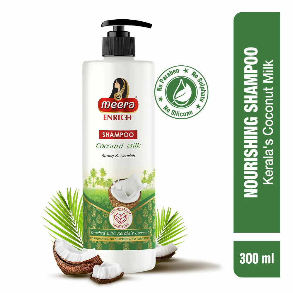 Meera Enrich Shampoo Coconut Milk Strong & Nourish