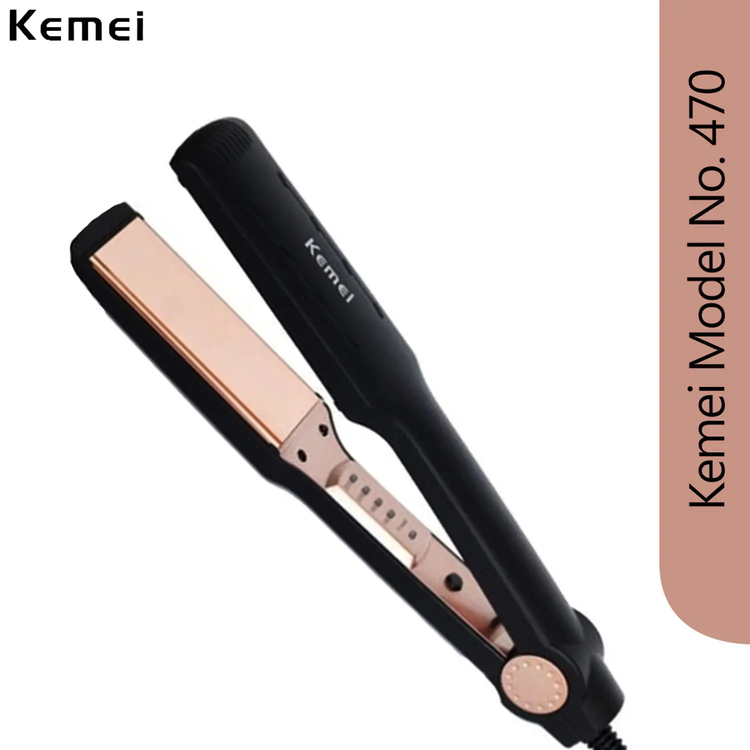 Kemei KM-470 Professional Hair Straightener